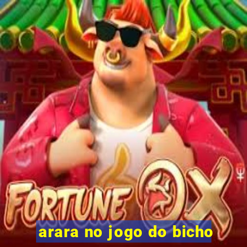 arara no jogo do bicho